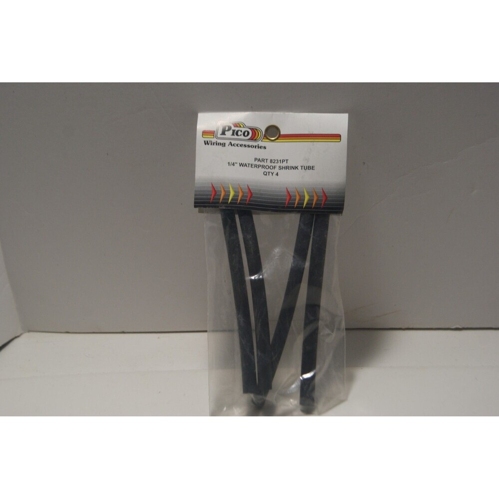 Pico 8231PT 1/4 Wtpf Blk Shrink Tubing New Sealed
